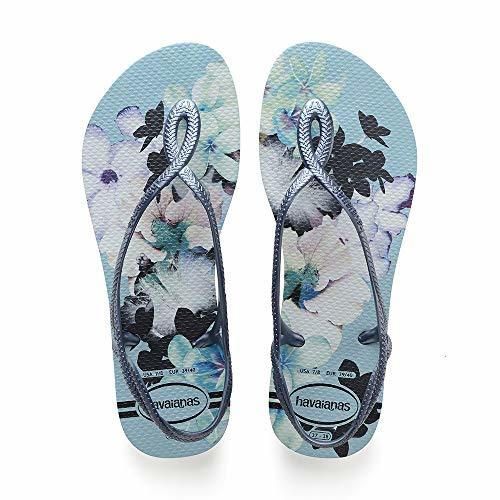 Havaianas Luna Print, Sandalias de Talón Abierto para Mujer, Multicolor