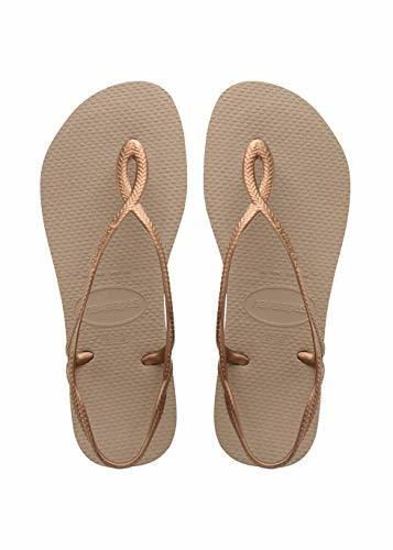 Havaianas Luna, Sandalias para Mujer, Dorado