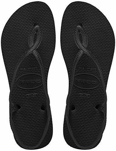 Havaianas Luna, Sandalias para Mujer, Negro