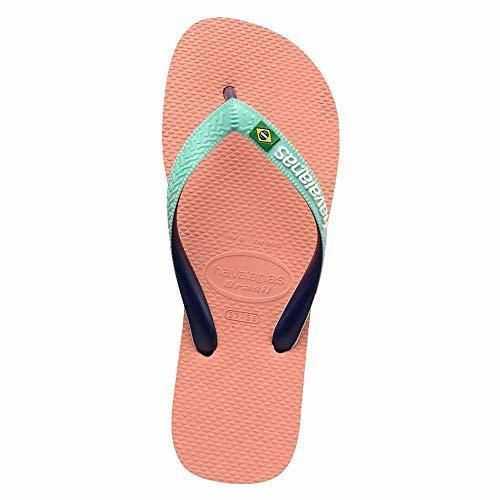 Havaianas HAV Brasil Mix Silk Rose, Chanclas Unisex Adulto, Multicolor