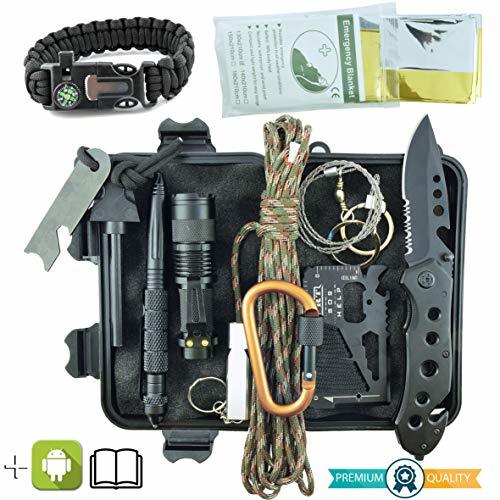 Product Kit de Supervivencia Militar Profesional de Tercera Generación Emergencia Montaña Excursión Senderismo