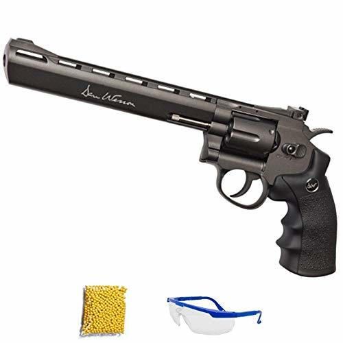 Dan Wesson 8″ Revolver Gris - Revolver de Airsoft Calibre 6mm