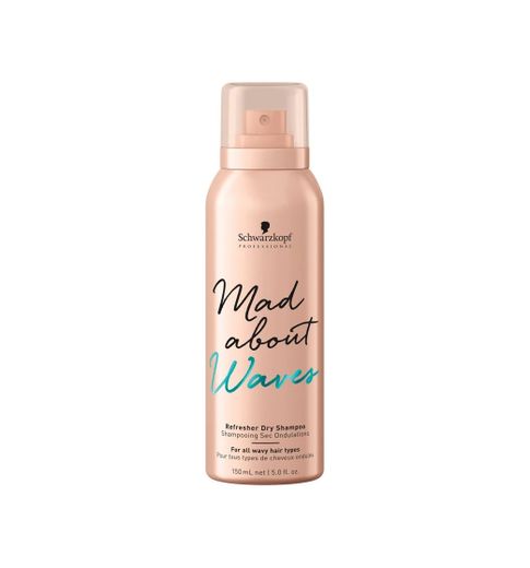 Mad About Waves Schwarkopf Champú Seco para Cabello Ondulado