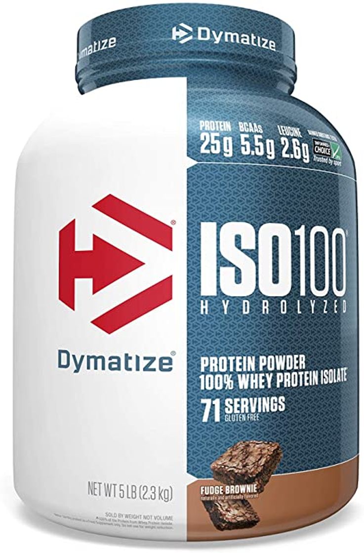 Productos Dymatize ISO100 Fudge Brownie 