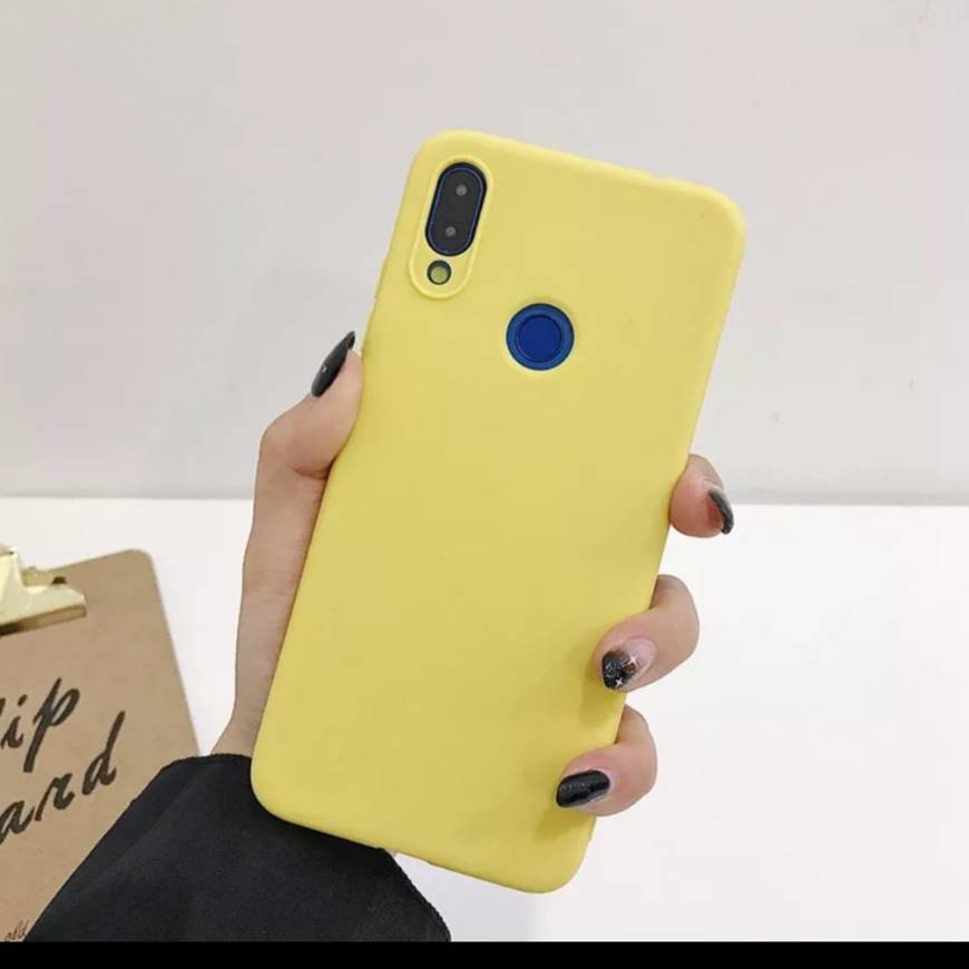 Productos Funda Silicona Huawei P30 Lite Yellow