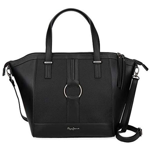 Bolso Shopper Pepe Jeans Daphne Negro