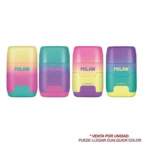 Producto Milan COMBINACIÓN DE Goma Y SACAPUNTAS Doble Compact Sunset Colores Surtidos