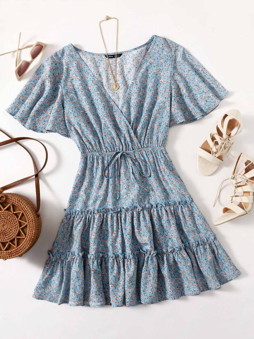 Moda Vestido Boho Florzinhas