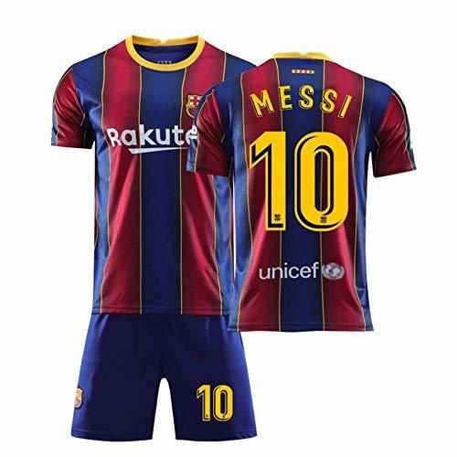 377LA Camiseta De Fútbol Lionel Leo Messi 10 Barcelona Barça Home Temporada