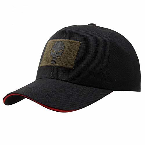 CHENGWJ Gorra de Beisbol Gorra De Béisbol Bordada con Calavera Snapback para