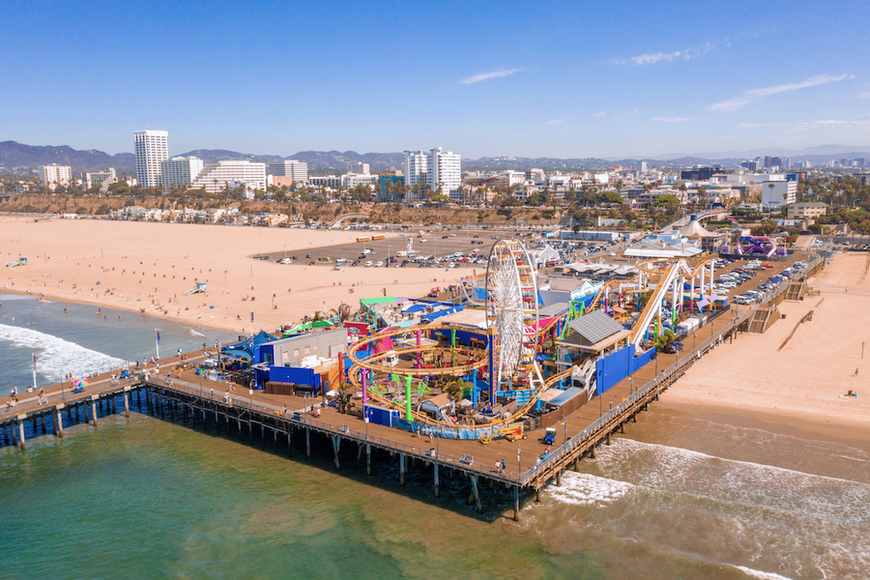 Lugar Santa Monica Pier