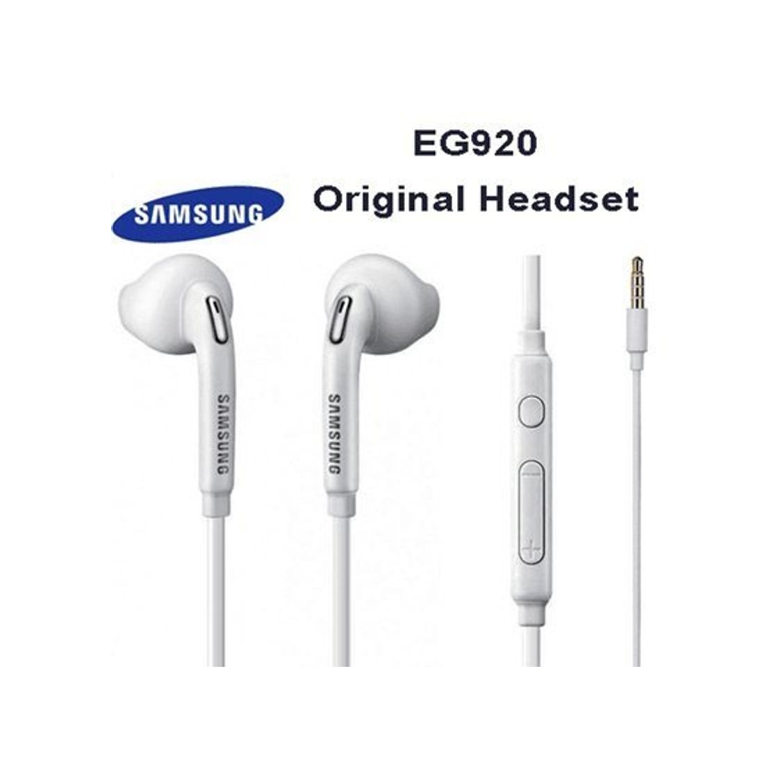 Electronic auriculares estéreo Samsung genuino del 100% original EO-EG920BW conector de 3