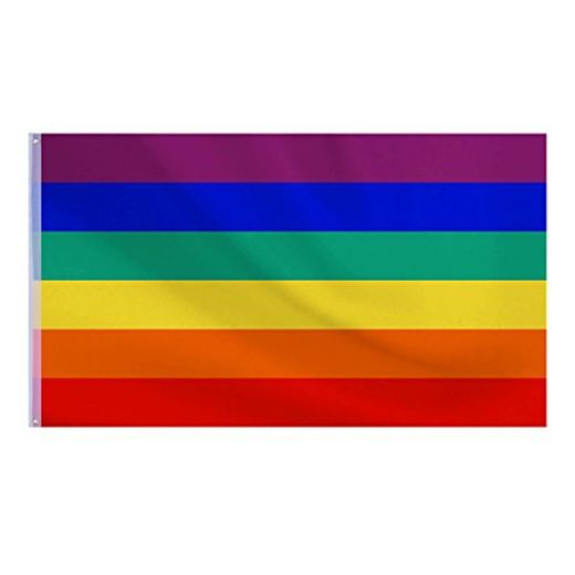 Bandera de Arco Iris de Orgullo de Gay Nueva Bandera de Festival