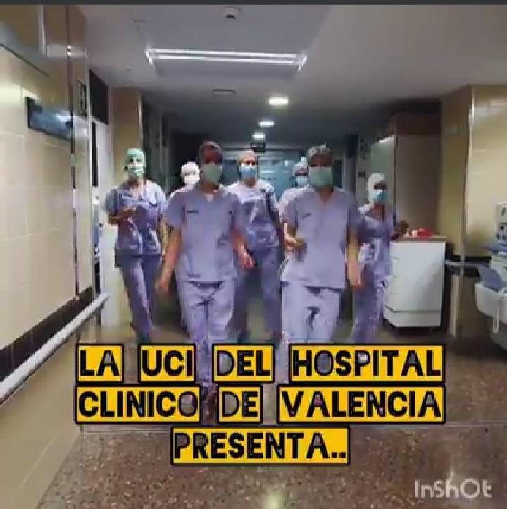 Moda Desde el hospital Clínico de Valencia. 