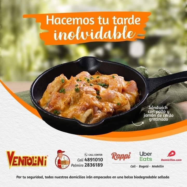 Moda Ventolini... muy buenas y ricas sus preparaciones 🍜