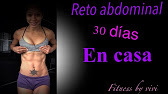 Fashion RETO ABDOMEN 30 DIAS EN CASA - YouTube