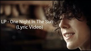 Canción One Night in the Sun