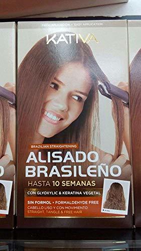 Belleza Kativa Keratina y Argán  - Kit de Alisado Brasileño 