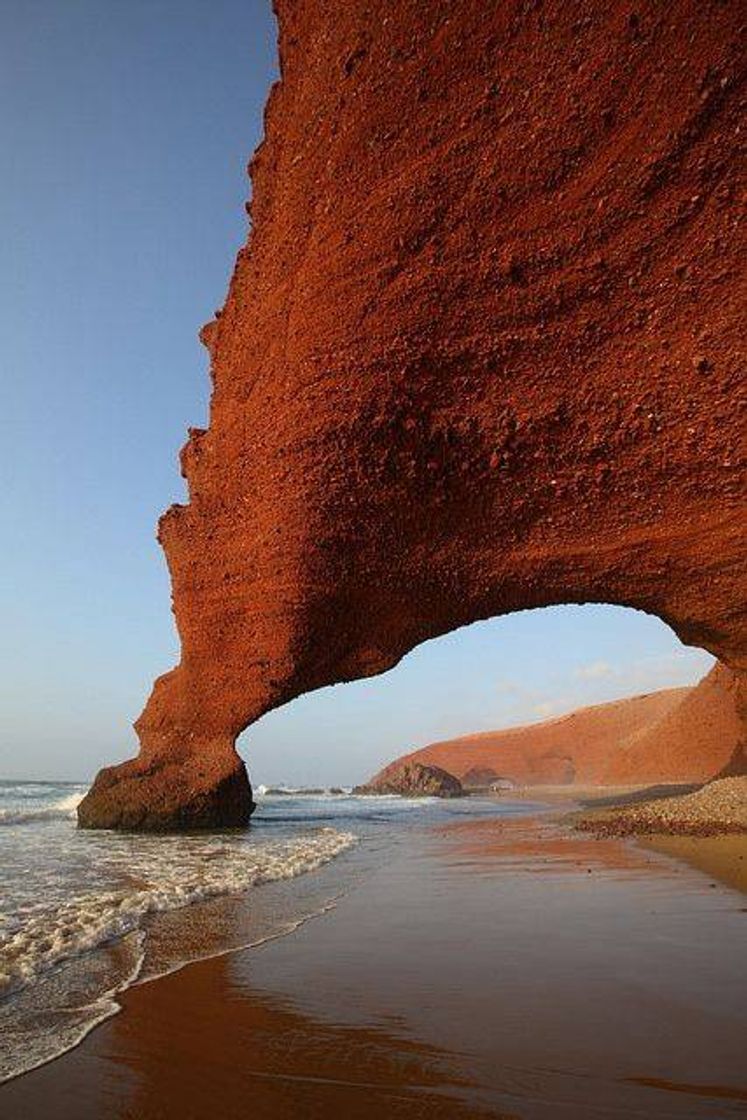 Place Playa de Legzira - Marruecos

