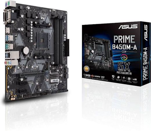 Asus AMD B450, Motherboard Prime B450M-A/CSM

