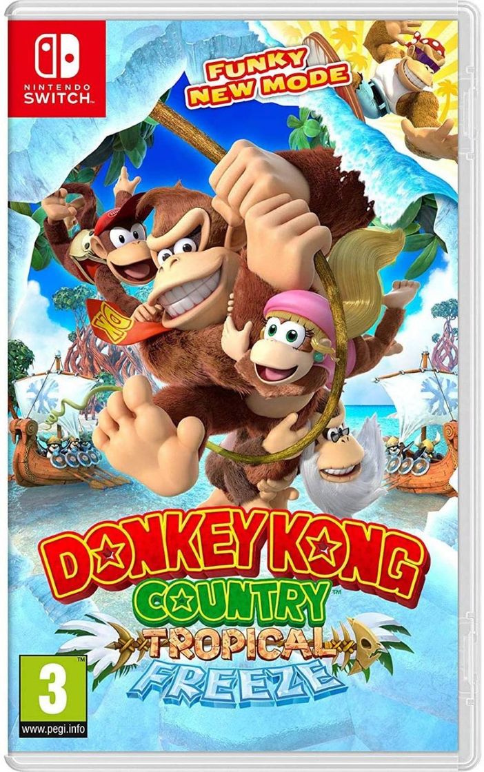 Moda Donkey Kong Country Tropical Freeze

