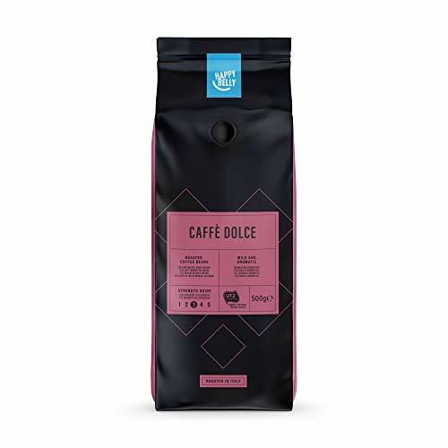 Product Marca Amazon - Happy Belly Café de tueste natural en grano "Caffè