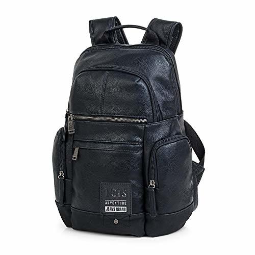 Product Lois - Mochila de Hombre para Portátil Pequeño. Casual. Múltiples Compartimentos. Cómoda