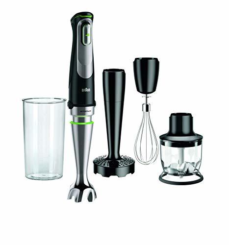 Product Braun Minipimer 9027 - Batidora de mano, 1000 W, 4 accesorios