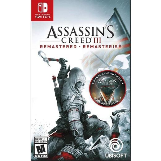 Assassins Creed 3 Remastered Bilingual NSW Nuevo

