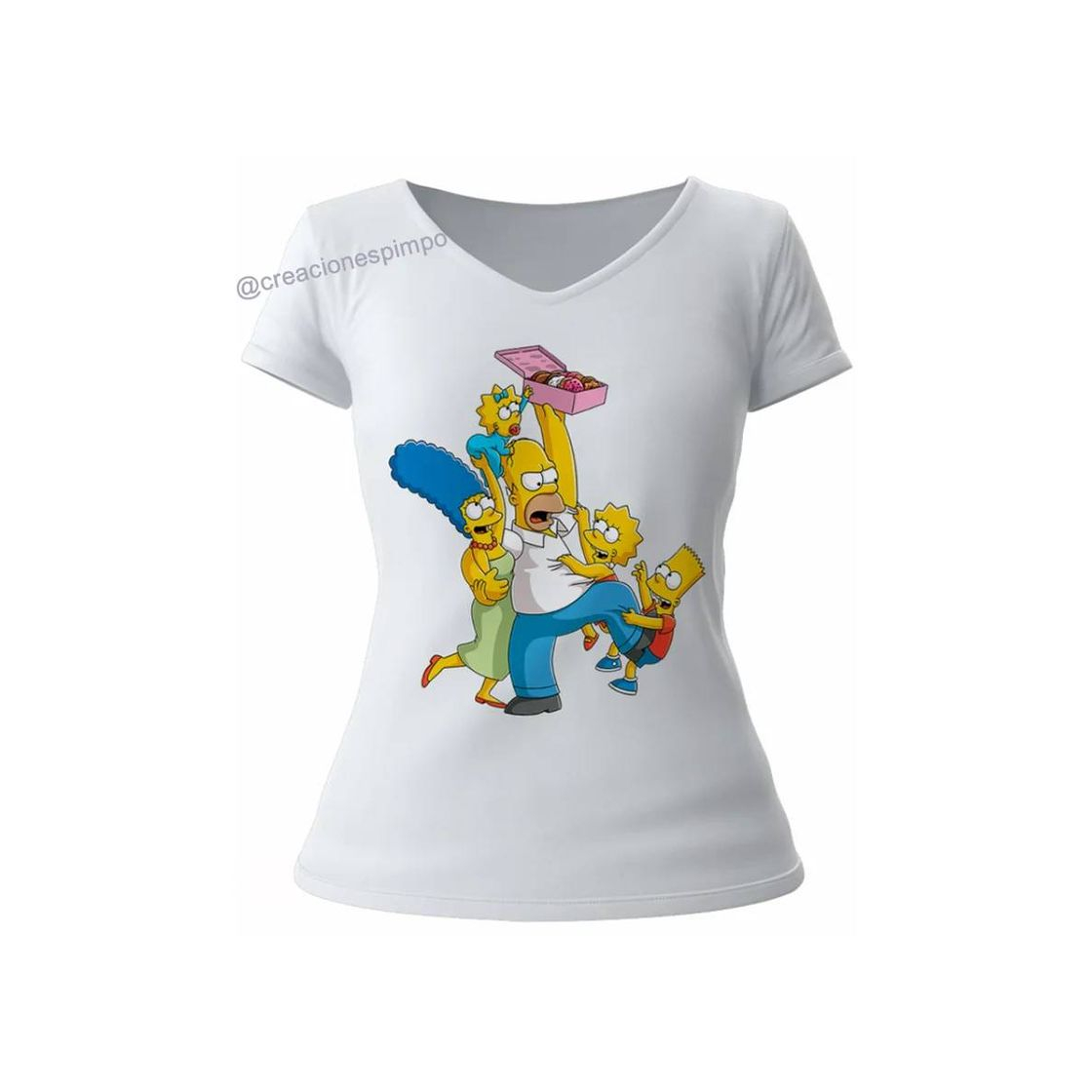 Producto Camiseta mujer los simpsons

