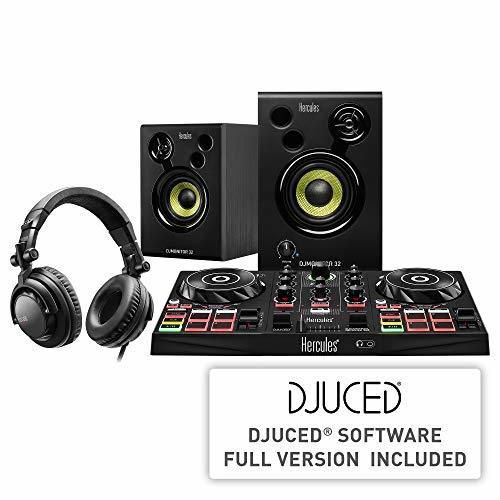 Hercules DJLearning Kit: Controladora de DJ USB de 2 decks DJControl Inpulse