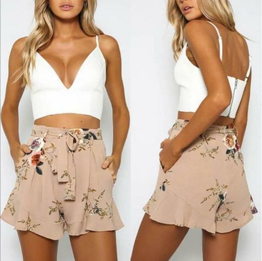 Social PANTALON FLORAL