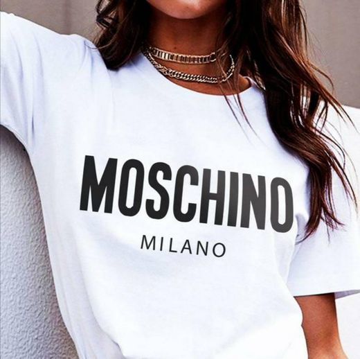 Social CAMISA MOSCHINO MILANO MUJER