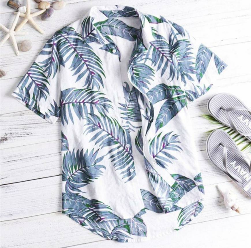 Social Camiseta Hawaiana 