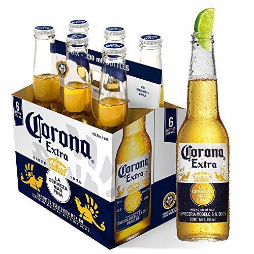 Corona  Cerveza - Paquete de 6 x 355 ml - Total