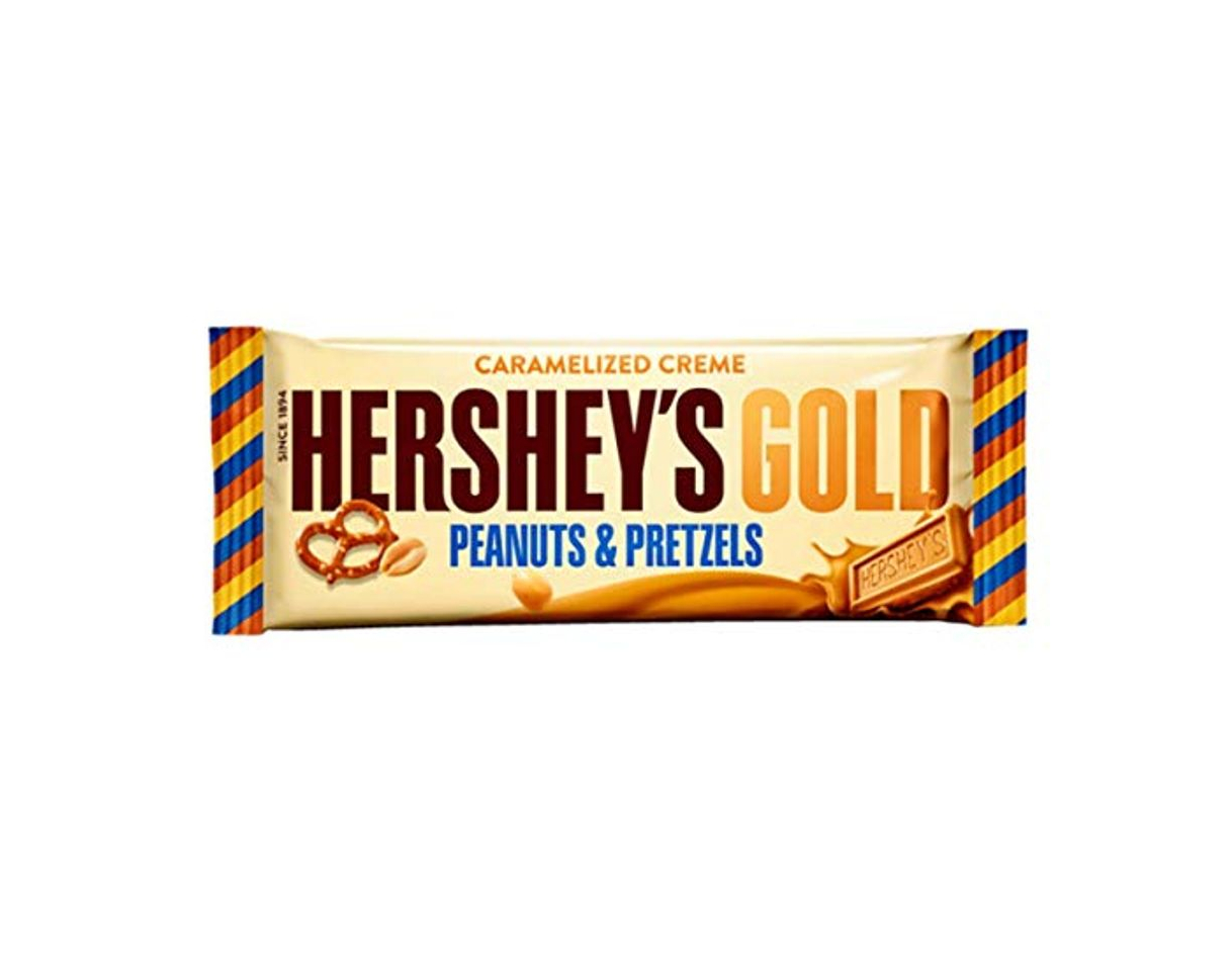 Product Hershey's Gold Caramelised Creme Cacahuetes y Pretzels Bar