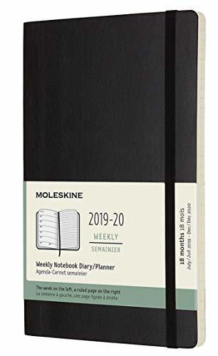 Social Moleskine 2019-20 Weekly - Agenda Cuaderno Semanal de 18 Meses 2019/2020
