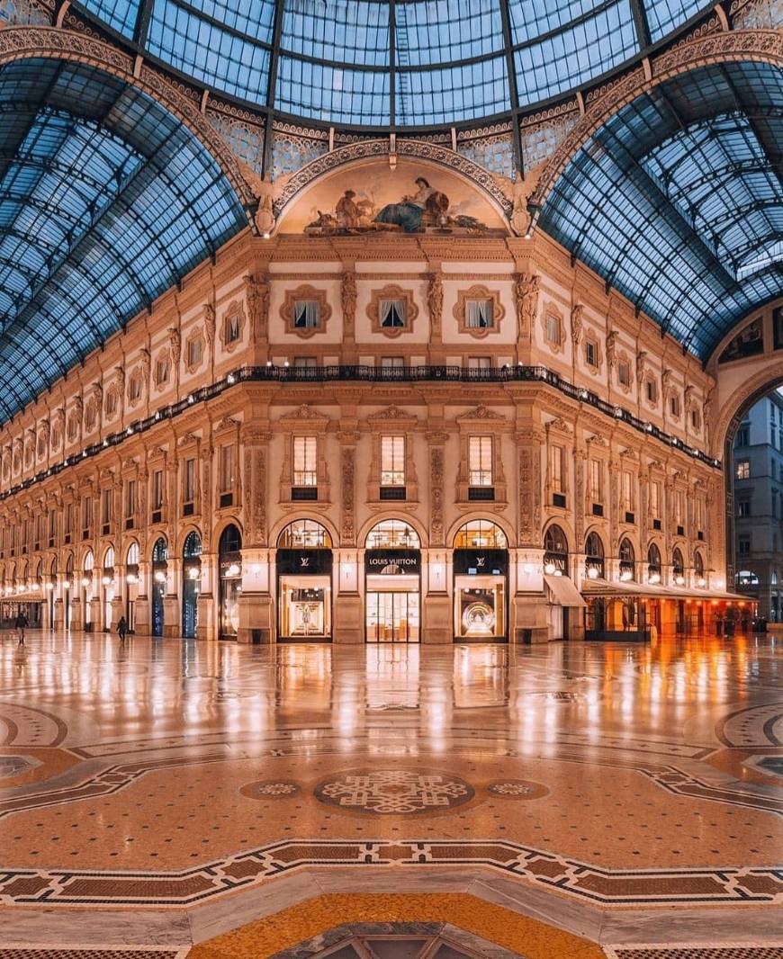 Lugar Galería Vittorio Emanuele II