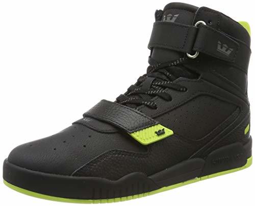 Social Supra Breaker, Zapatillas de Skateboard Unisex Adulto, Negro