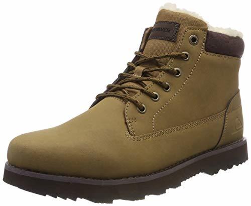 Social Quiksilver Mission V-Shoes For Men, Botas de Nieve para Hombre, Beige