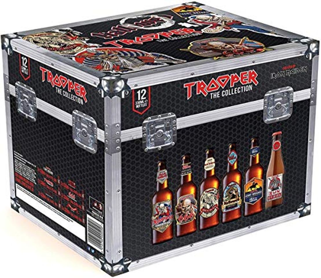 Social Cofre Iron Maiden Trooper The Collection Cerveza