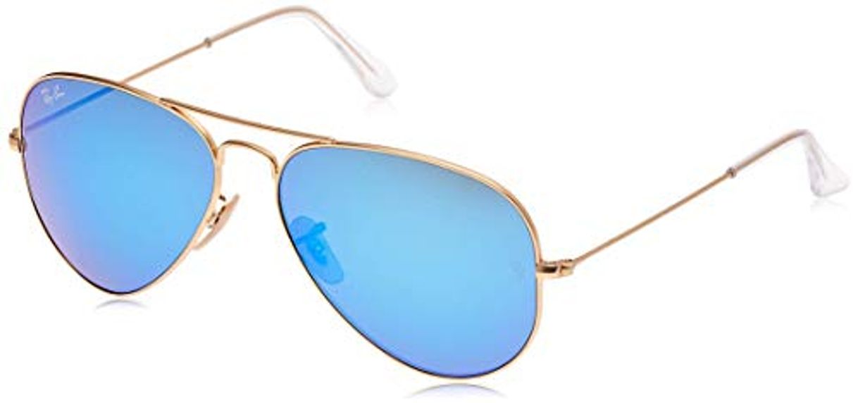 Lugar Ray-Ban Aviator Large Metal, Gafas de Sol Unisex Adulto, Dorado