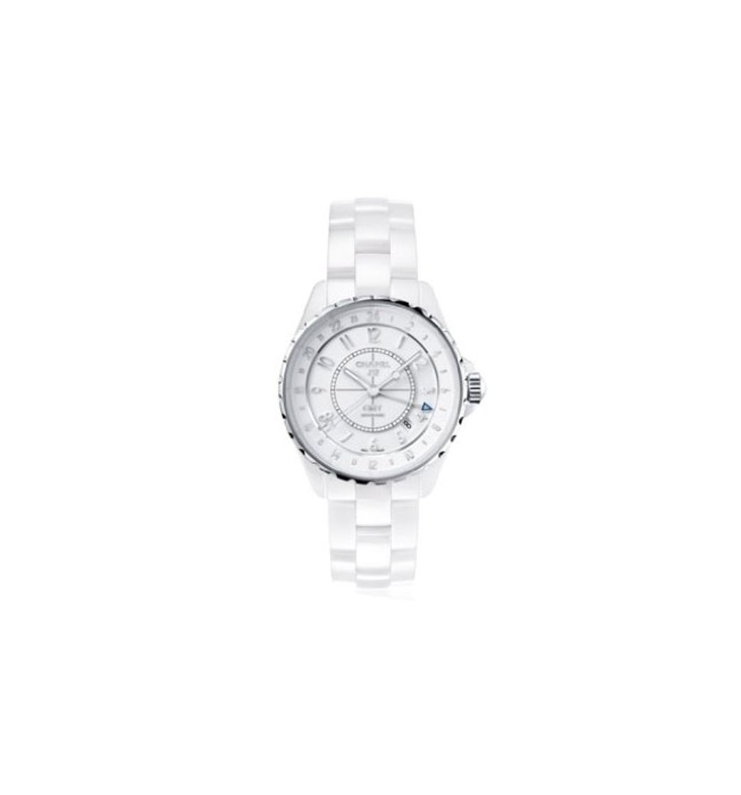 Product Chanel J12 GMT analógico automático de Color Blanco para Mujer Reloj h3103