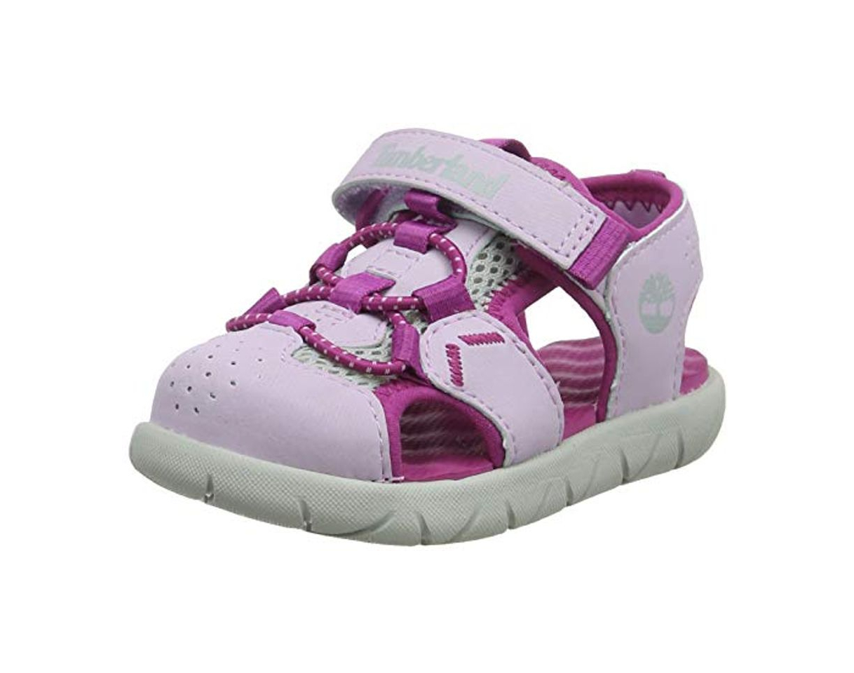 Product Timberland Perkins Row Fisherman, Sandalias Punta Cerrada Unisex Niños, Rosa