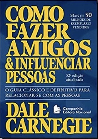 Book Como fazer amigos e influenciar pessoas