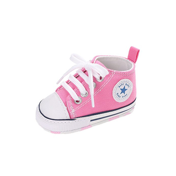 Social Zapatos para bebé por 0-18 Meses Auxma La Zapatilla de Deporte Antideslizante