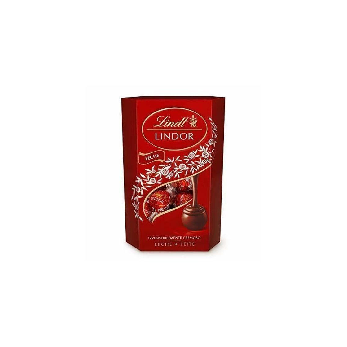 Social Lindt Lindor Bombones de Chocolate con Leche - Aprox. 16 bombones