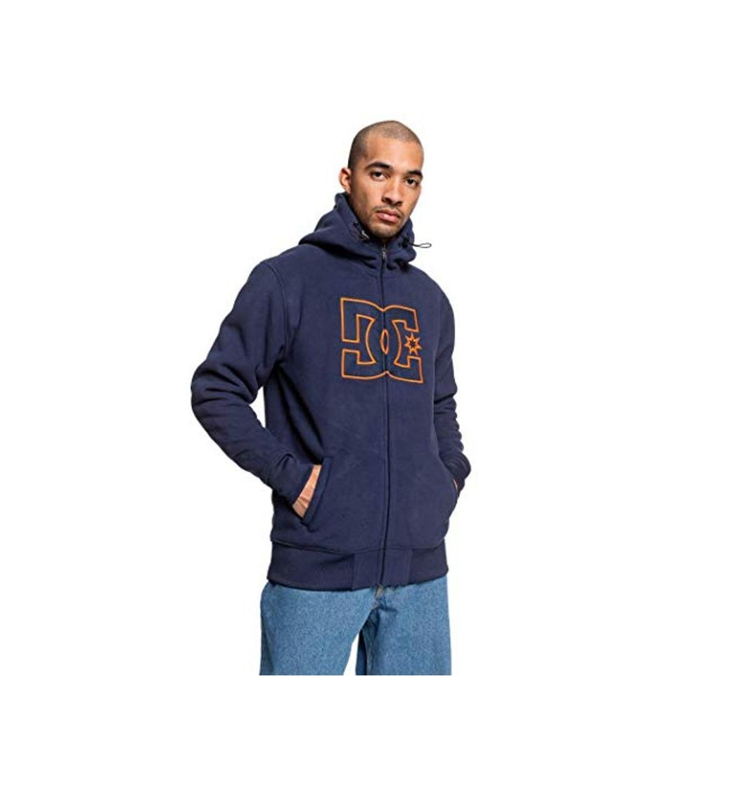 Social DC Shoes New Star-Polar con Capucha Y Cremallera Y Tejido Interior Sherpa