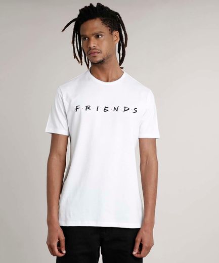 Blusa branca Friends