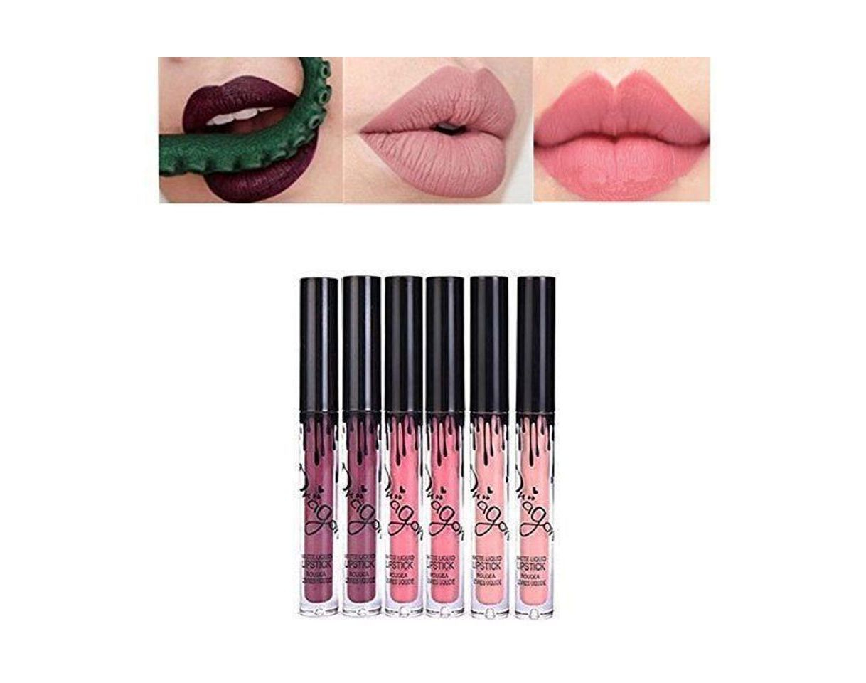 Social Hosaire 6 pcs Set of 3 Colors Madly MATTE Lipgloss Bold Vivid